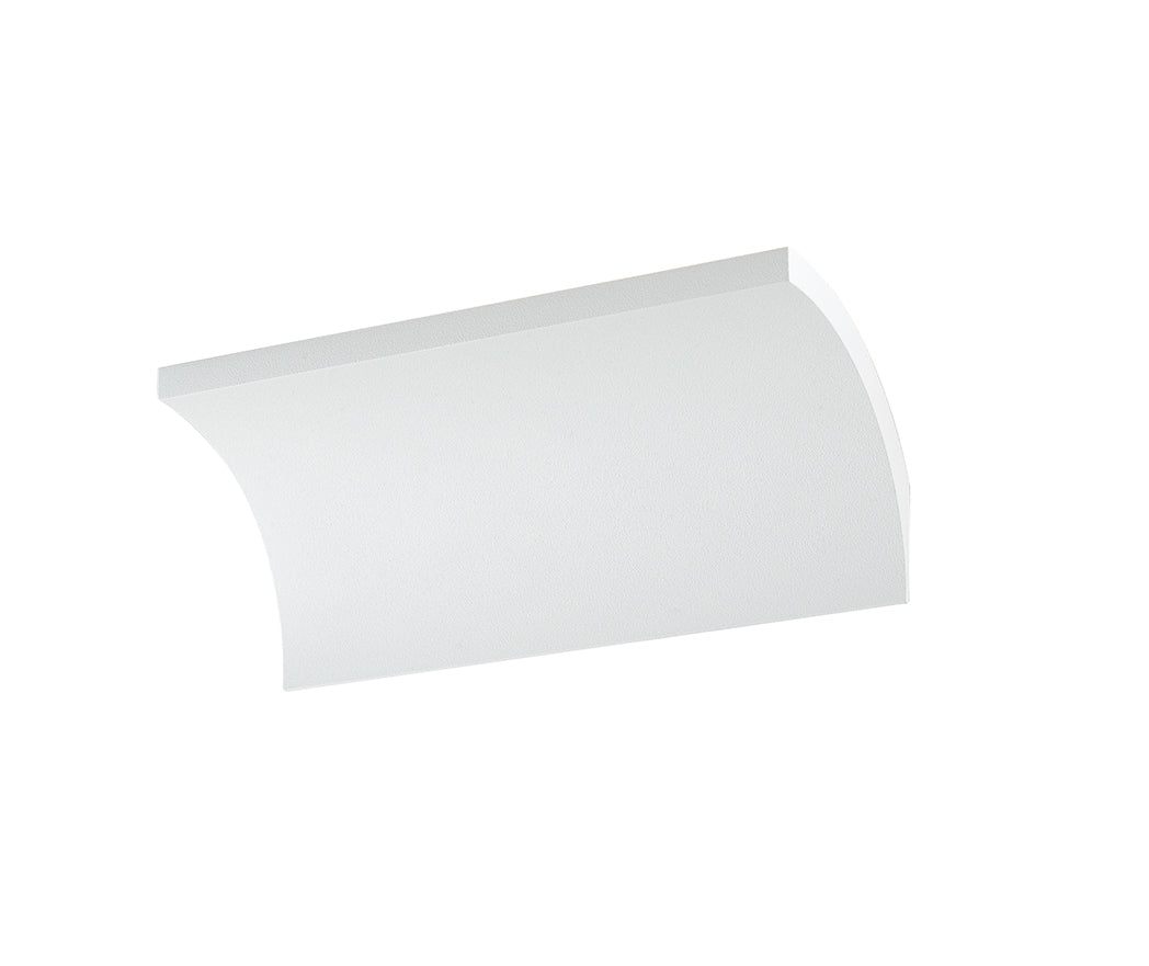 Applique led integrato in alluminio bianco goffrato 8-15W 4000°k 780-1860lm collezione MUSTANG Applique led integrato in alluminio bianco goffrato 8-15W 4000°k 780-1860lm collezione MUSTANG